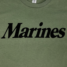 Load image into Gallery viewer, Marines Logo Core Long Sleeve T-Shirt (OD Green)