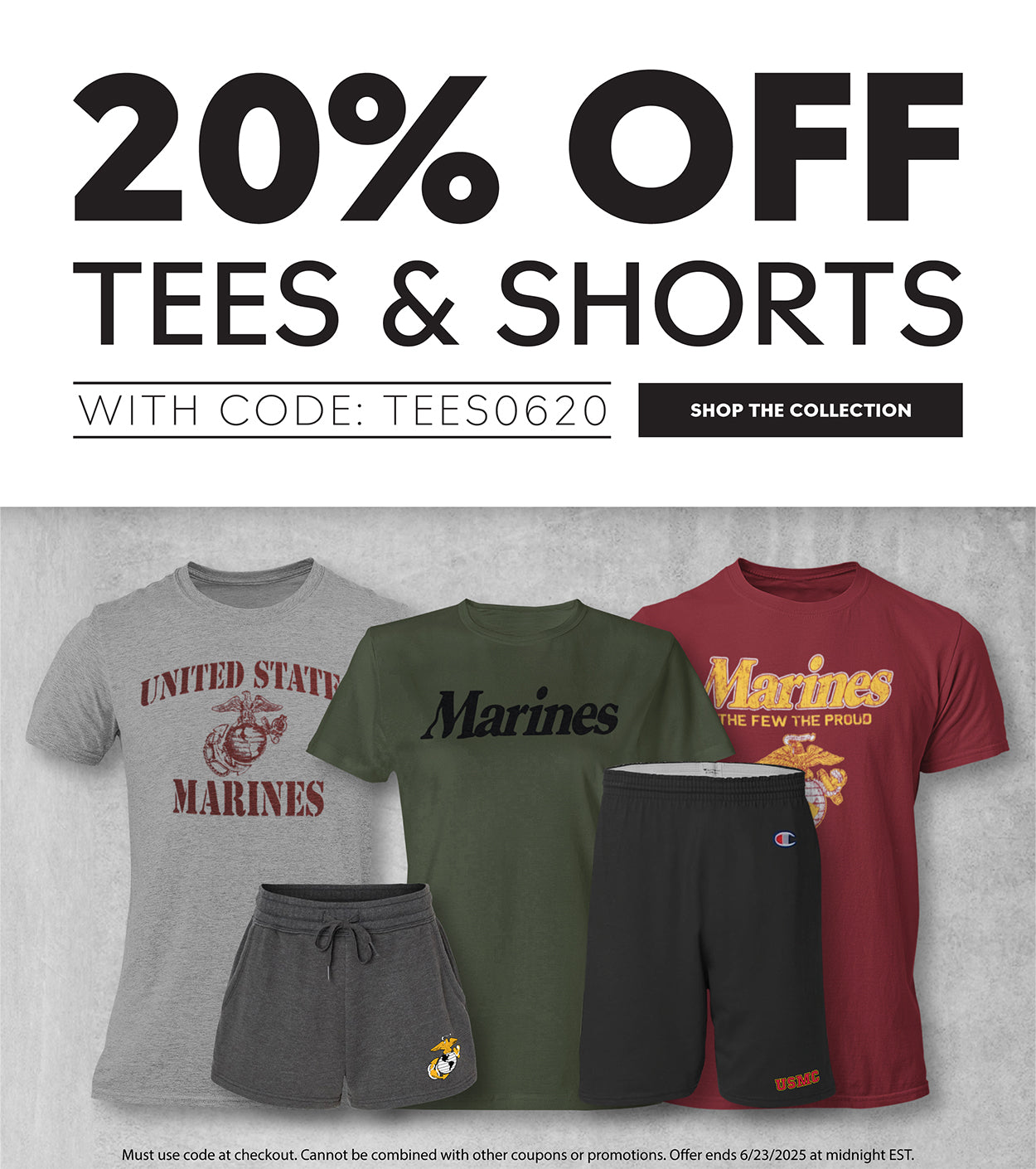 062025_-_Tees_and_Shorts_-_HP_-_M Banner Image