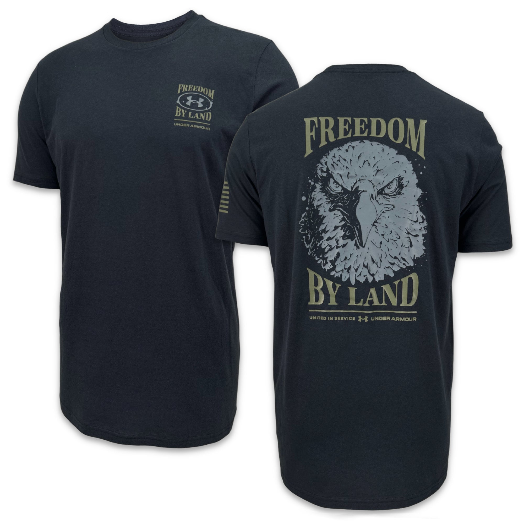 Under Armour Freedom By Land T-Shirt (Black)