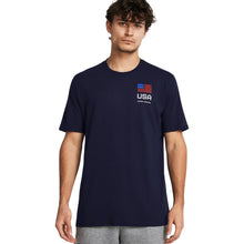 Load image into Gallery viewer, Under Armour Freedom Amp 4 T-Shirt (Navy)