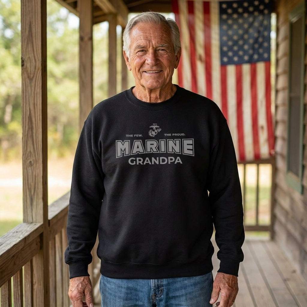 Marines Family Unisex Crewneck Sweatshirts