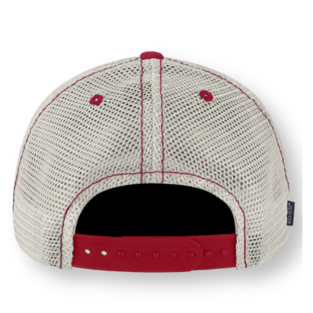 Remember Everyone Deployed Relaxed Twill Trucker Hat (Red)