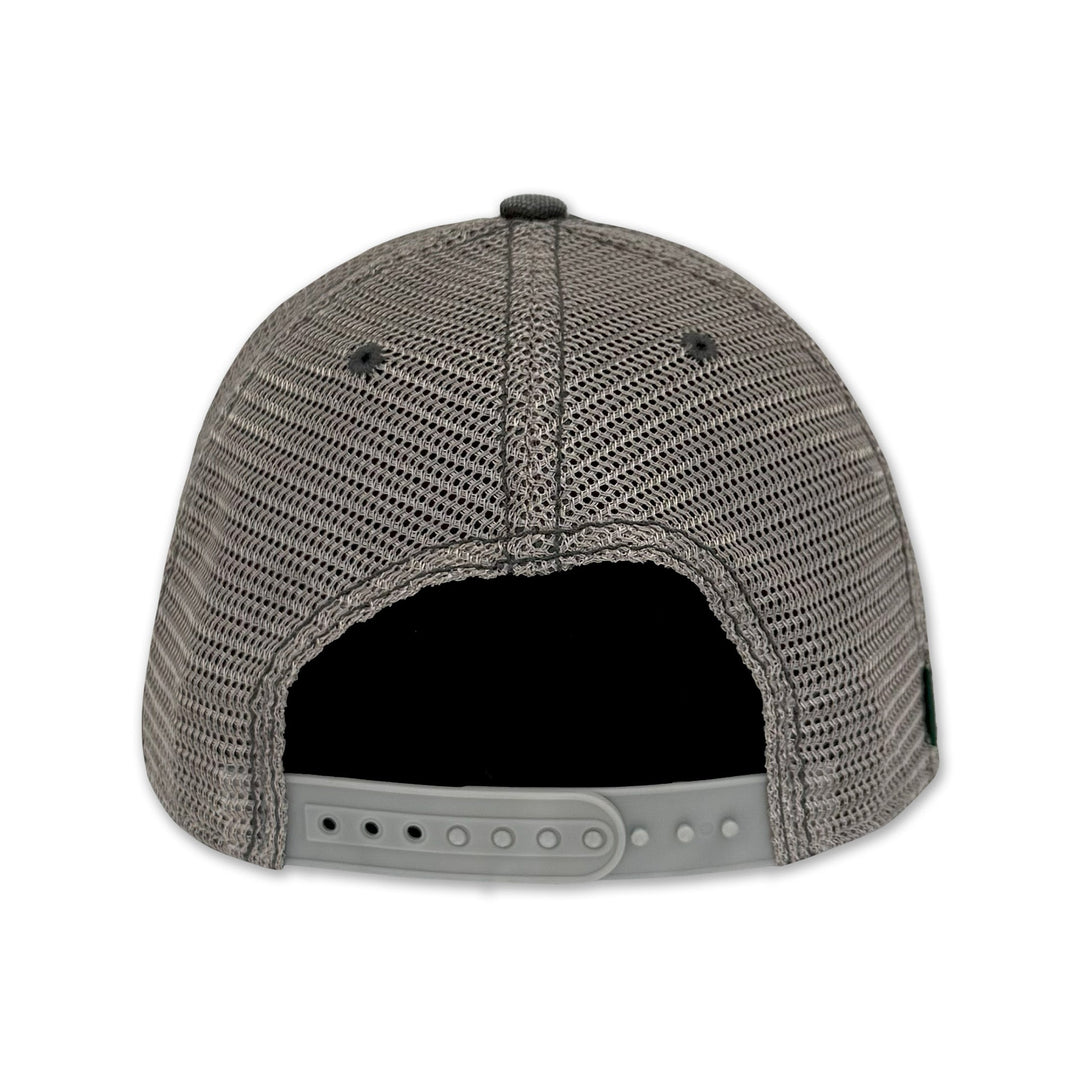USMC Bulldog Dashboard Trucker Hat (Black/Grey)