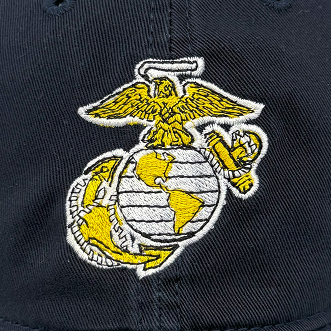 USMC EGA Twill Hat (Navy)