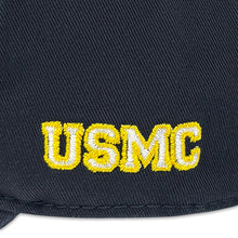 Load image into Gallery viewer, USMC EGA Twill Hat (Navy)