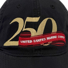 Load image into Gallery viewer, USMC 250th Anniversary Hat (Black)