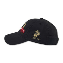 Load image into Gallery viewer, USMC 250th Anniversary Hat (Black)