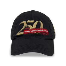 Load image into Gallery viewer, USMC 250th Anniversary Hat (Black)