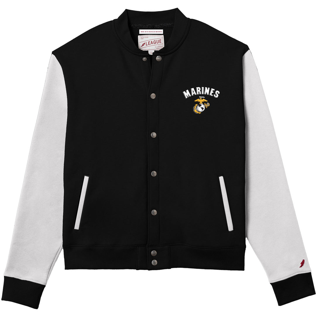 Marines 1991 Varsity Jacket (Vintage Black/White)*
