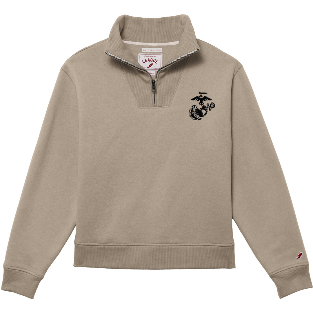 Marines Womens 1991 1/4 Zip (Khaki)*