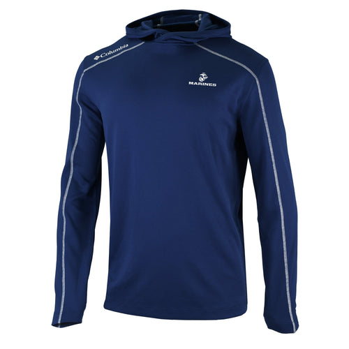 Marines EGA Columbia Shotgun Hoodie (Navy)*