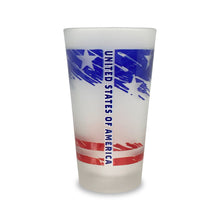 Load image into Gallery viewer, USA 250 Years of Freedom Frosted Pint Glass