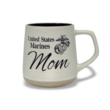 Load image into Gallery viewer, Marines Mom 20oz Speckled Ceramic Mug