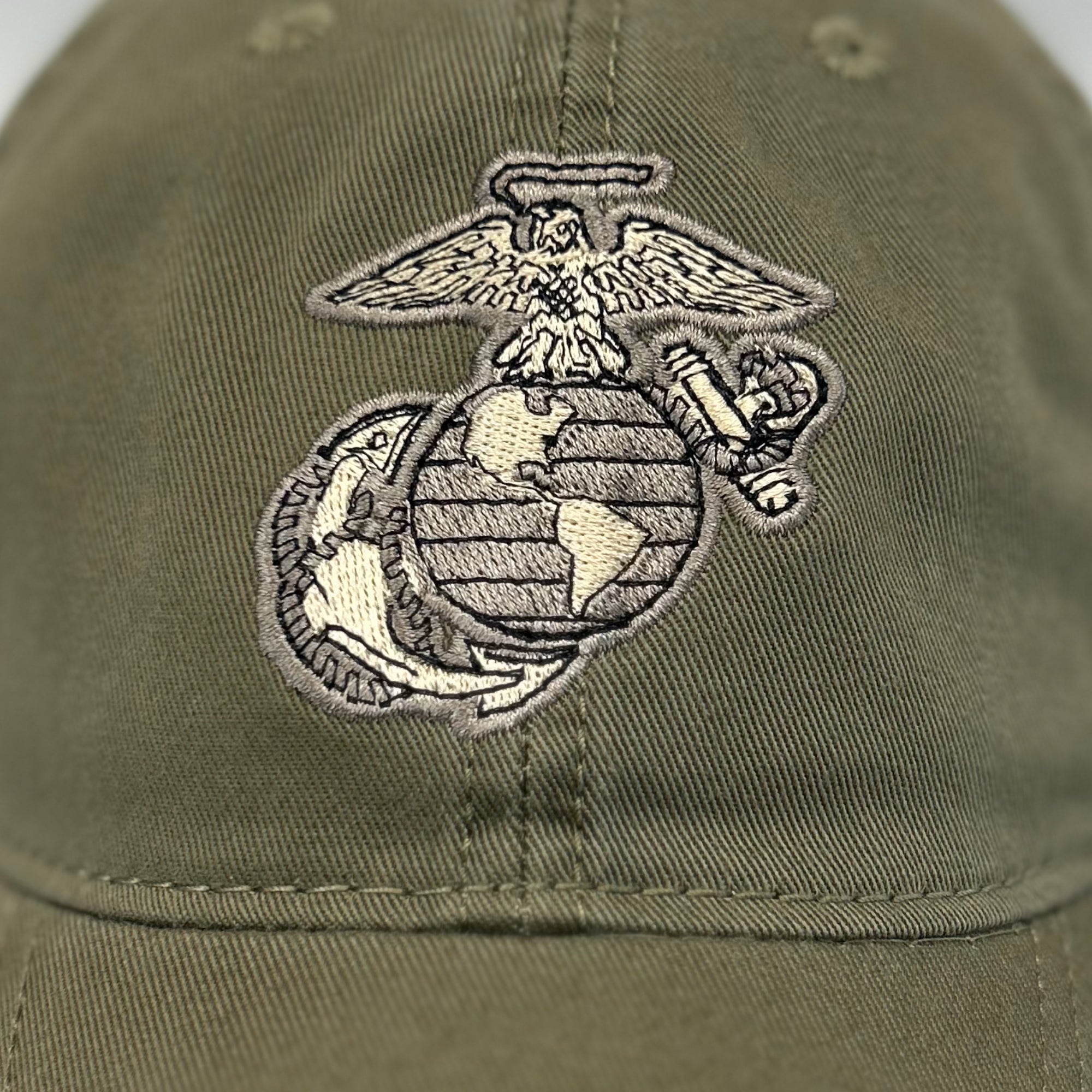 Ega Cap USMC EGA Twill Hat (Moss)