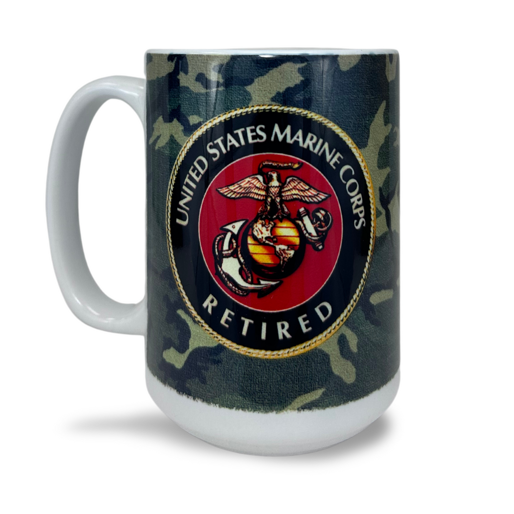 United States Marine Corps Retired Mug