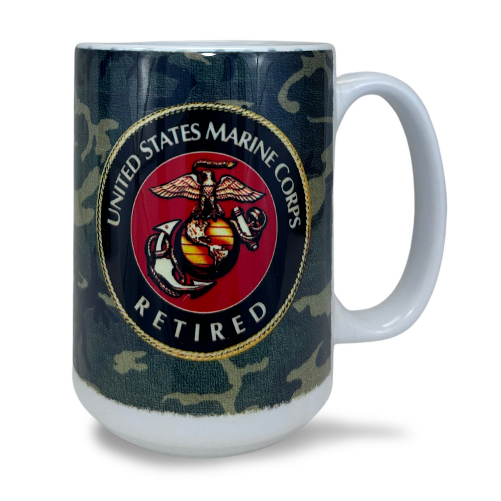 United States Marine Corps Retired Mug