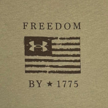 Load image into Gallery viewer, Under Armour Freedom By 1775 Skull T-Shirt (Tan)