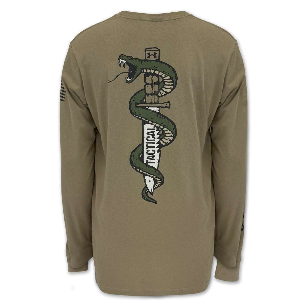 Under Armour Freedom Tac Division Long Sleeve T-Shirt (Tan)