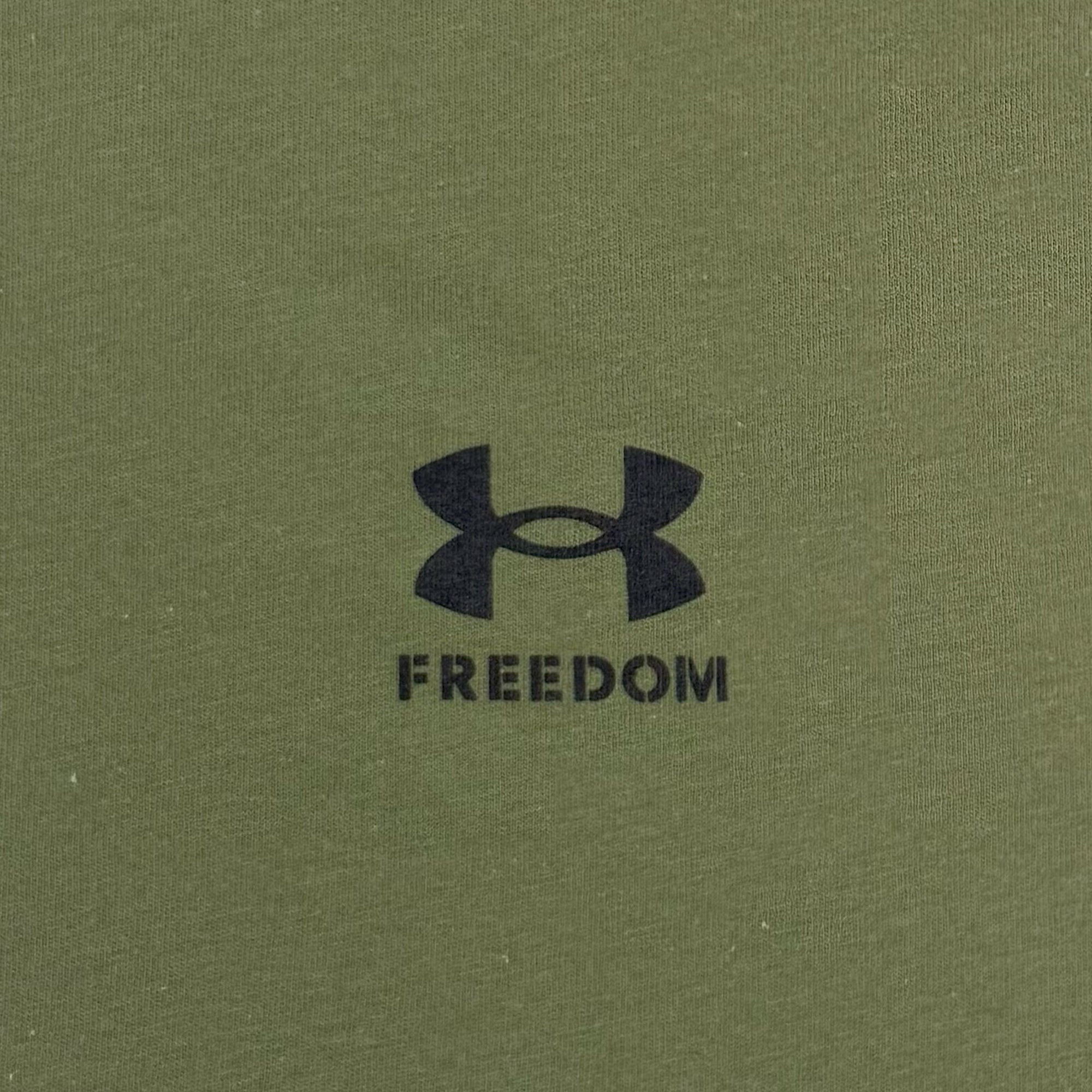 Under Armour Freedom Flag Long Sleeve T-Shirt (OD Green)