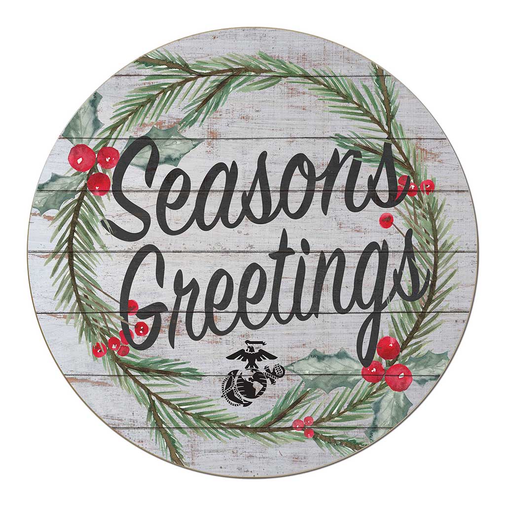 USMC Seasonal Indoor Circle Sign (20 inch diameter)*