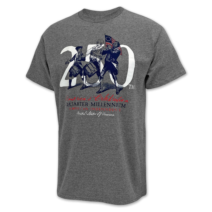 America's 250th Celebration Quarter Millennium T-Shirt (Graphite)