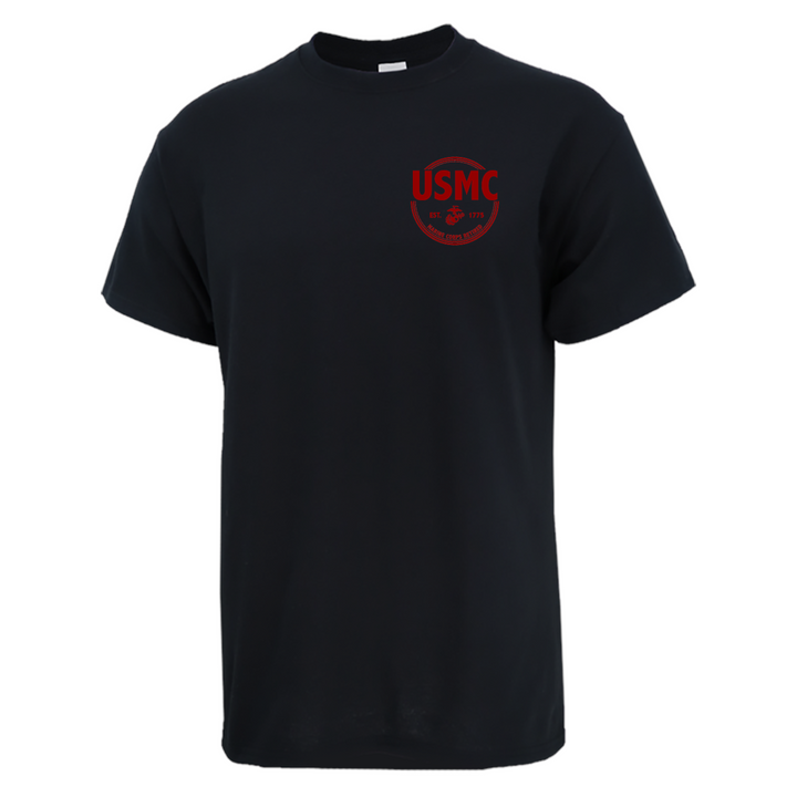 Marines Retired T-Shirt (black)