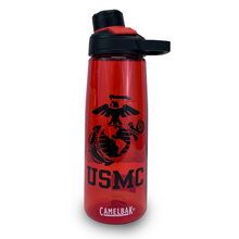 Load image into Gallery viewer, USMC EGA Camelbak Water Bottle (Red)
