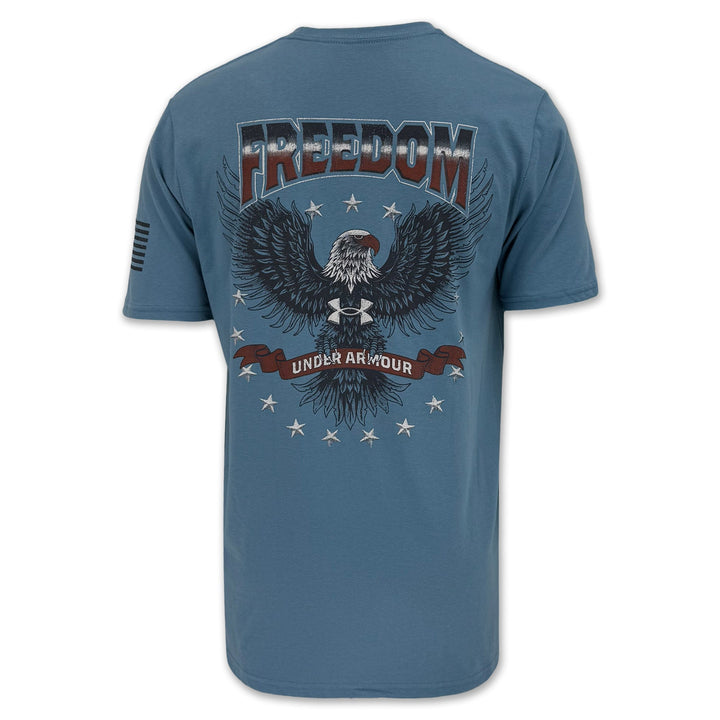 Under Armour Freedom Military Eagle T-Shirt (Blue)