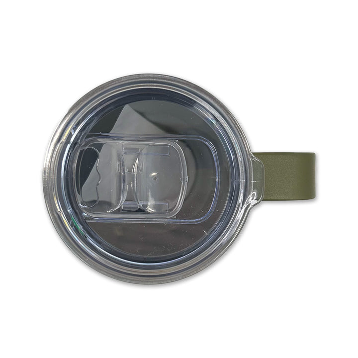 Marines Dad 20oz Handled Travel Mug (Military Green)