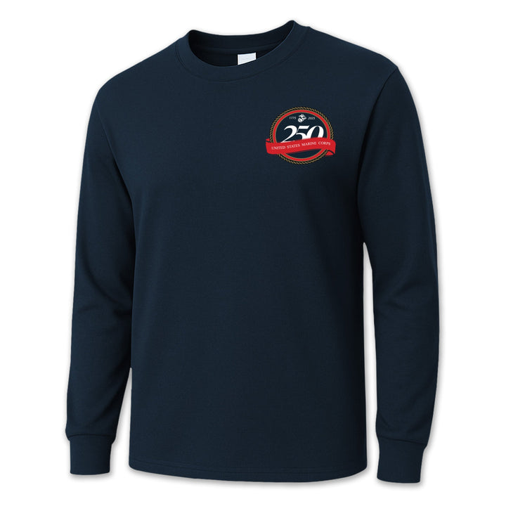 Marines 250th Anniversary Long Sleeve T-Shirt