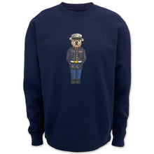 Load image into Gallery viewer, Marine Dress Blue Crew Dog Original Crewneck (Navy)