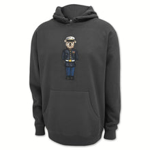 Load image into Gallery viewer, Marine Dress Blue Crew Dog Original Hood (Charcoal)