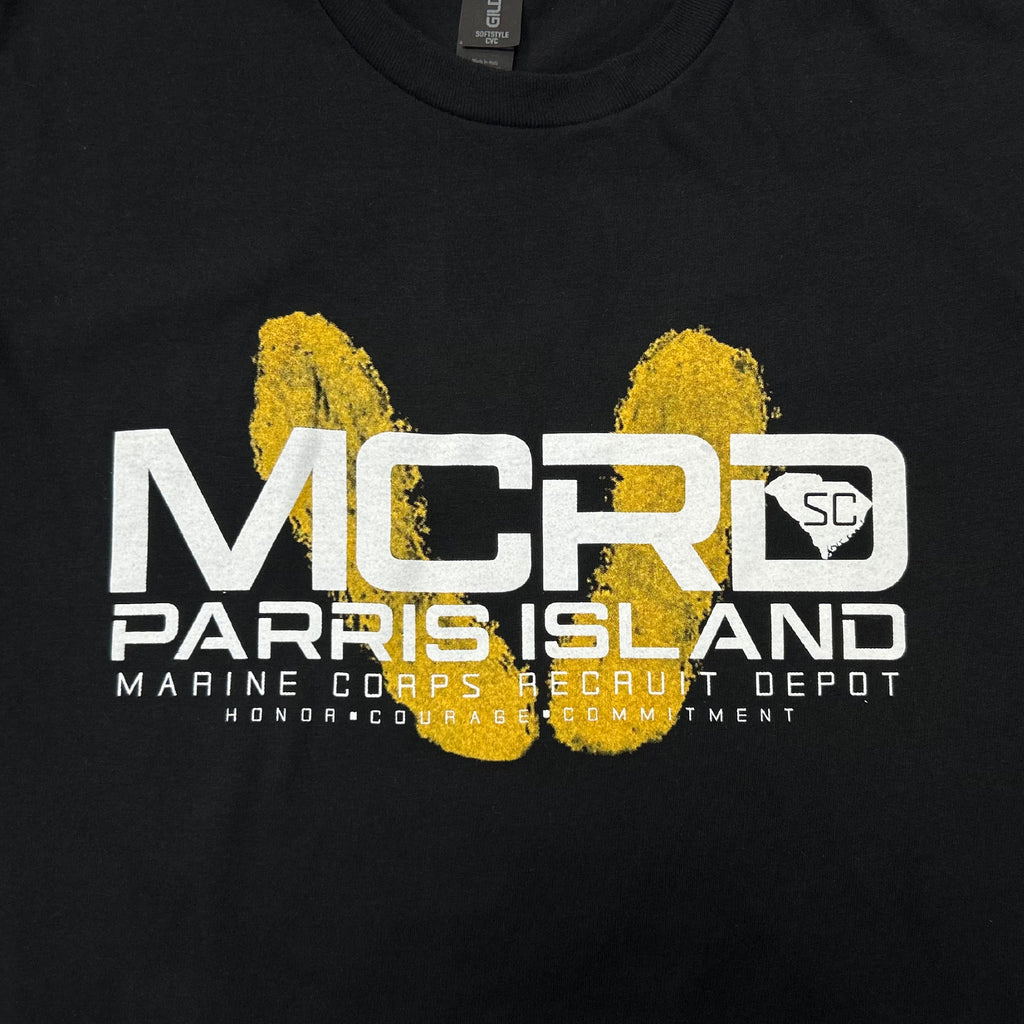 MCRD Parris Island T-Shirt (Black)