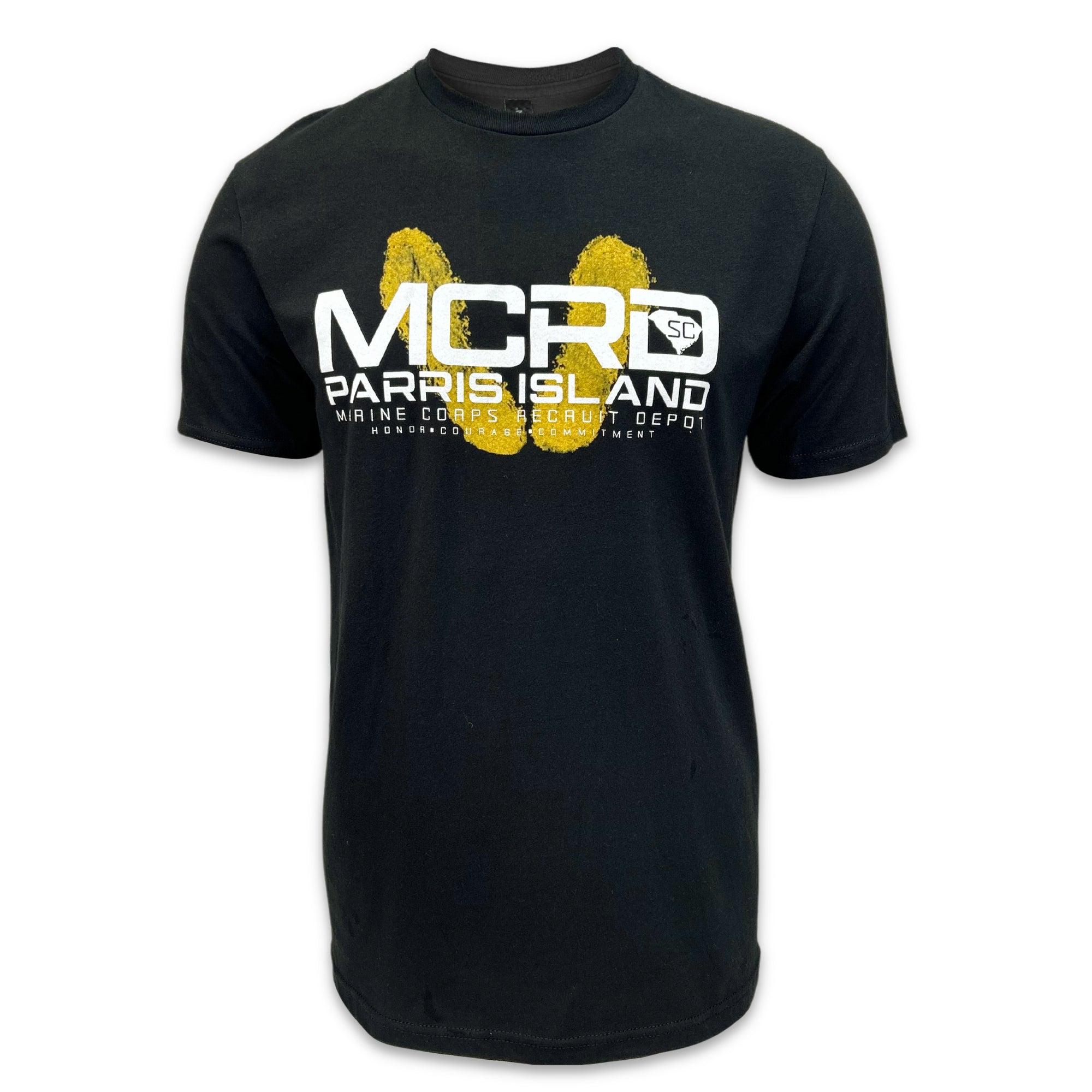 MCRD Parris Island T-Shirt (Black)