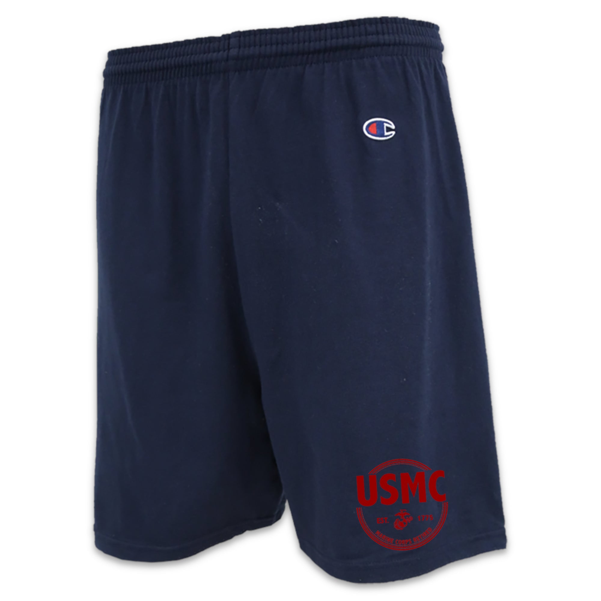 Pick Your Design Marines Cotton Shorts (Navy)