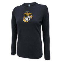 Load image into Gallery viewer, Marines EGA Ladies Center Chest Long Sleeve