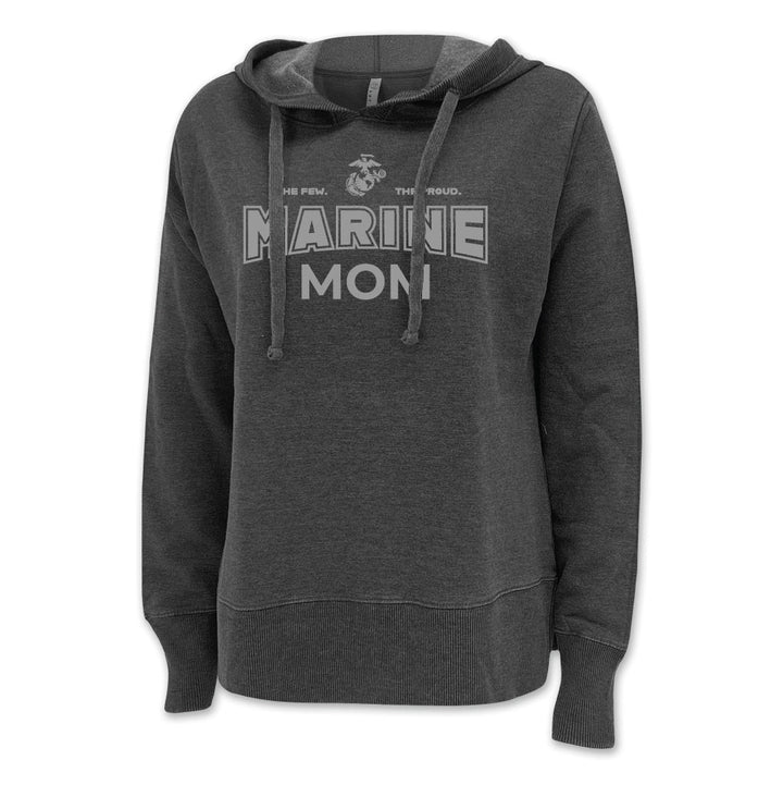 Marines Mom Ladies Hood