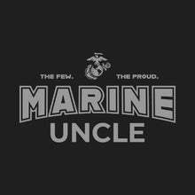 Load image into Gallery viewer, Marines Uncle Crewneck (Black)