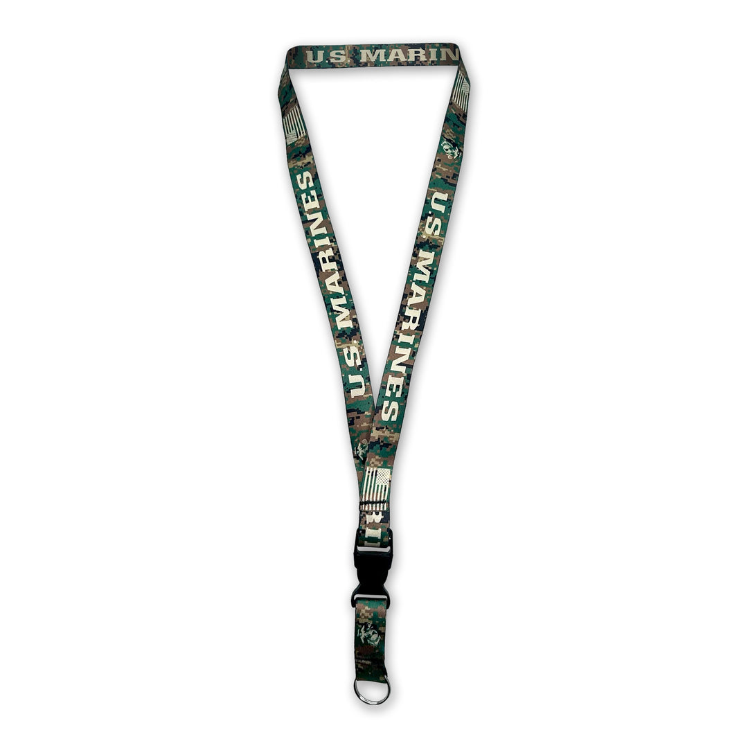 U.S. Marines Camo Lanyard