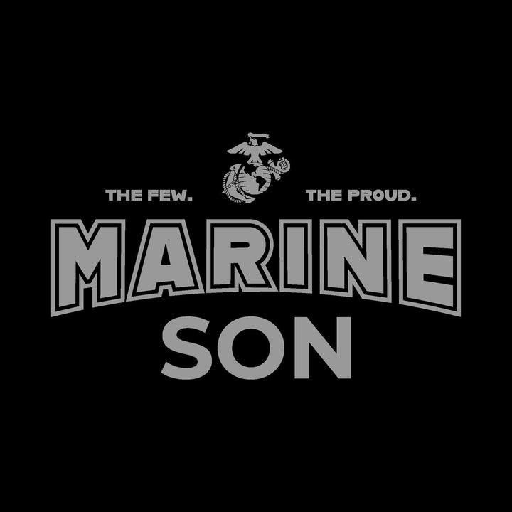 Marines Son Youth Hood (Black)