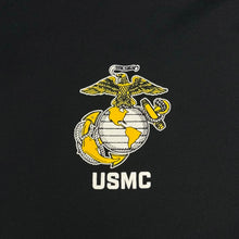 Load image into Gallery viewer, Marines Under Armour Left Chest EGA Tech T-Shirt (Black)