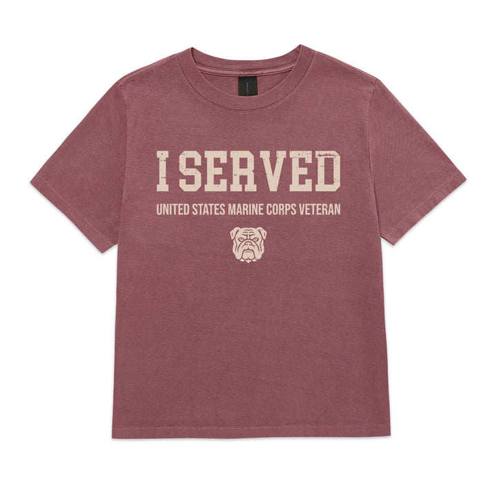 Marines Women's I Served T