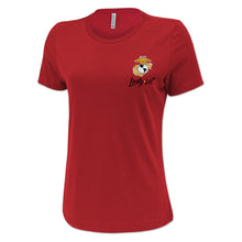 Load image into Gallery viewer, Marines Lady Vet Left Chest Logo T-Shirt