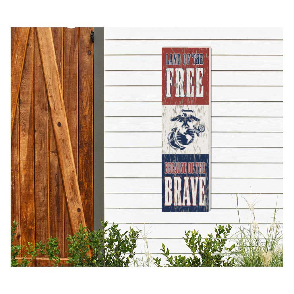 United States Marine Corps Land of the Free Indoor Outdoor (10x35)