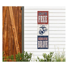 Load image into Gallery viewer, United States Marine Corps Land of the Free Indoor Outdoor (10x35)