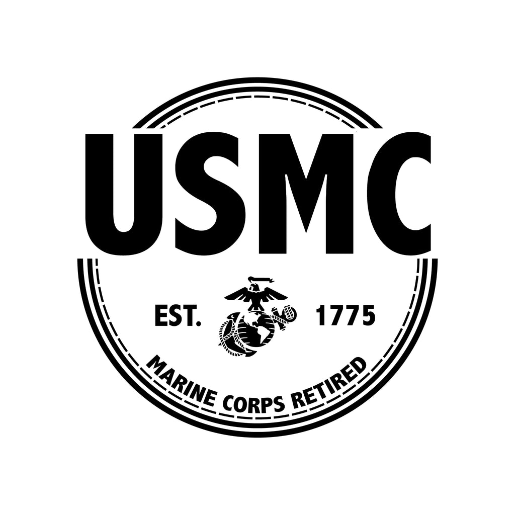 Marines Retired Ladies T-Shirt