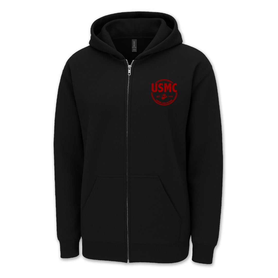 Marines Retired Full Zip