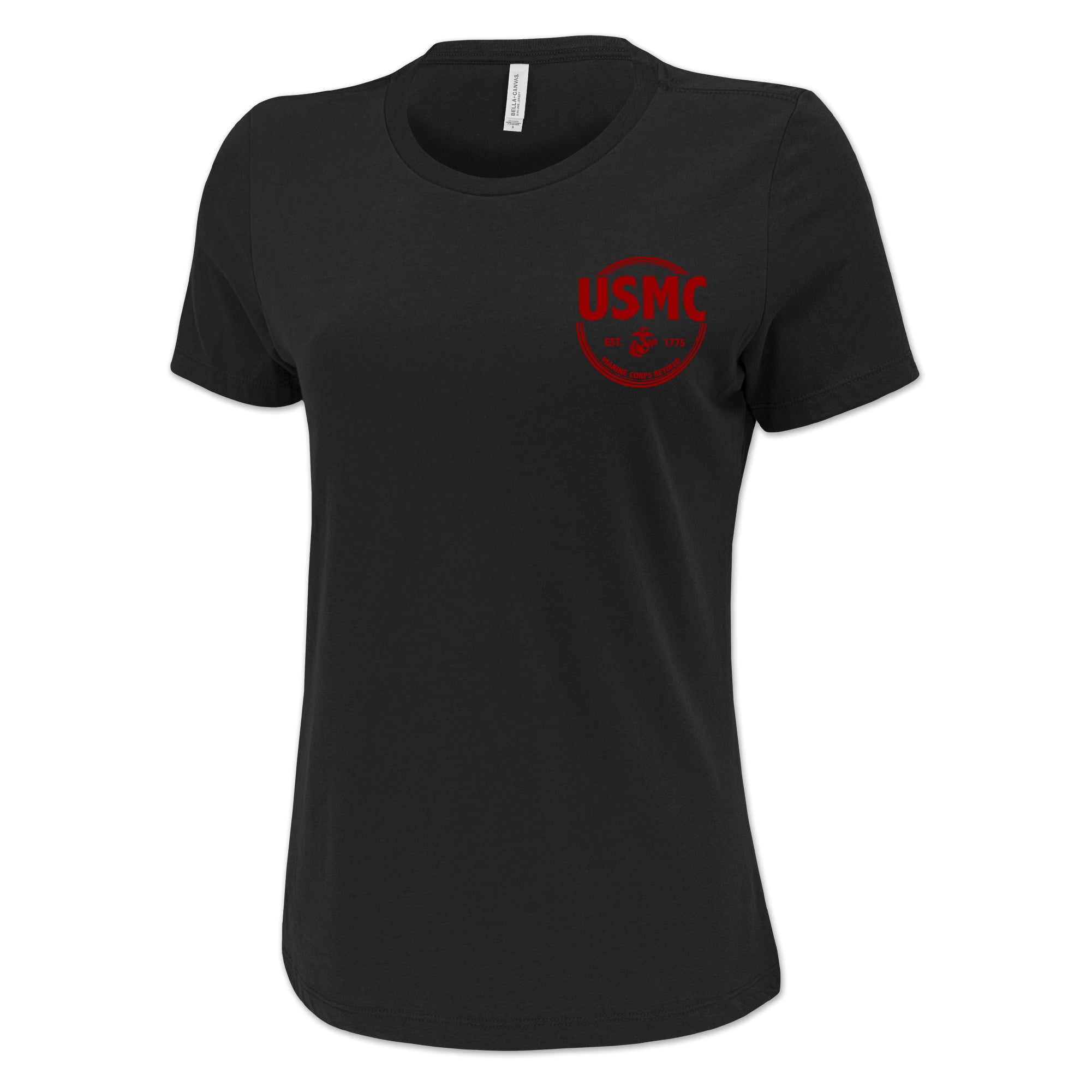 Marines Retired Ladies T-Shirt
