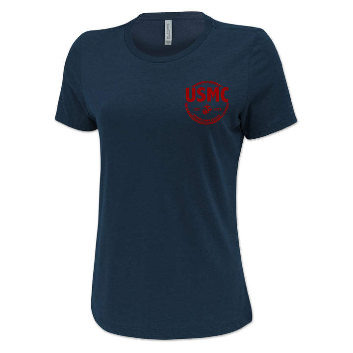 Marines Retired Ladies T-Shirt
