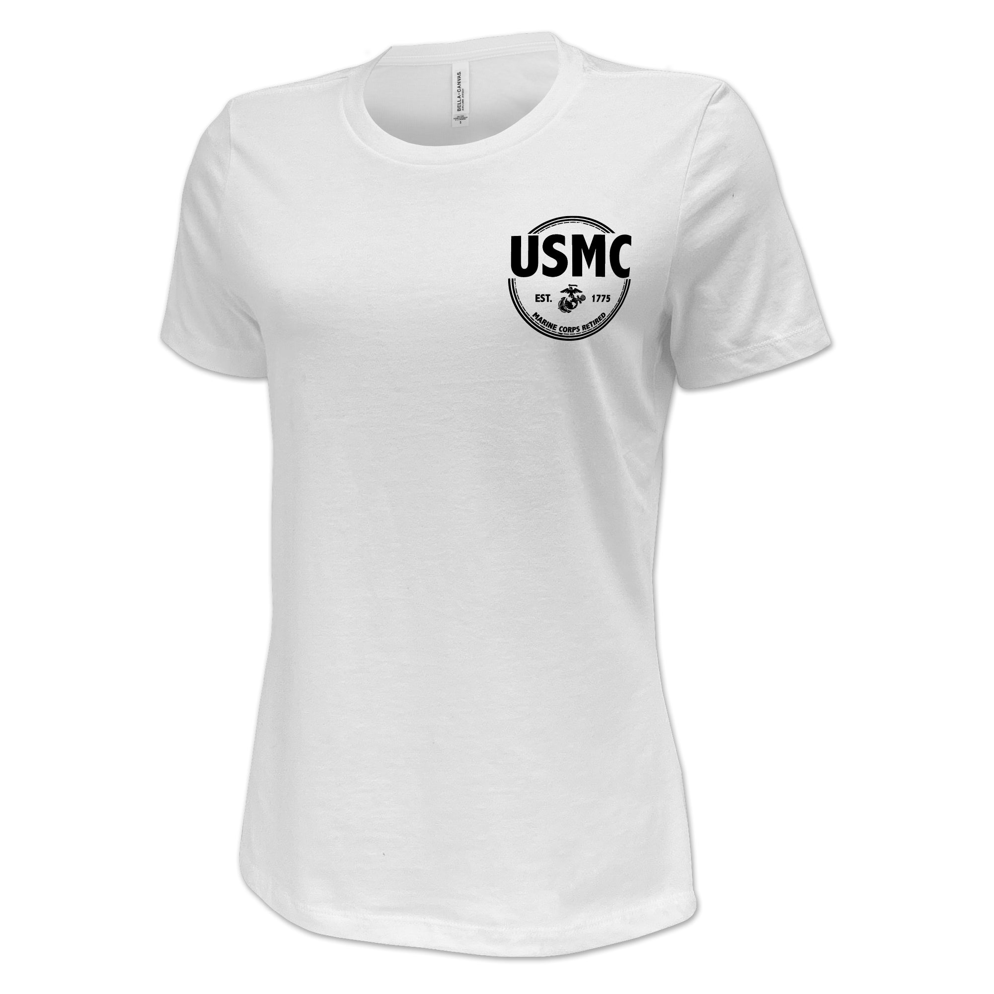 Marines Retired Ladies T-Shirt